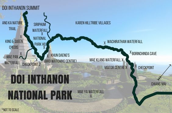 ruta-cascadas-Doi-Inthanon-Park-Tailandia