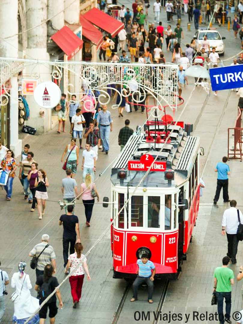 que-visitar-en-Estambul-Tranvia-de-la-Nostalgia