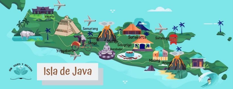 mapa-isla-de-Java (indonesia)