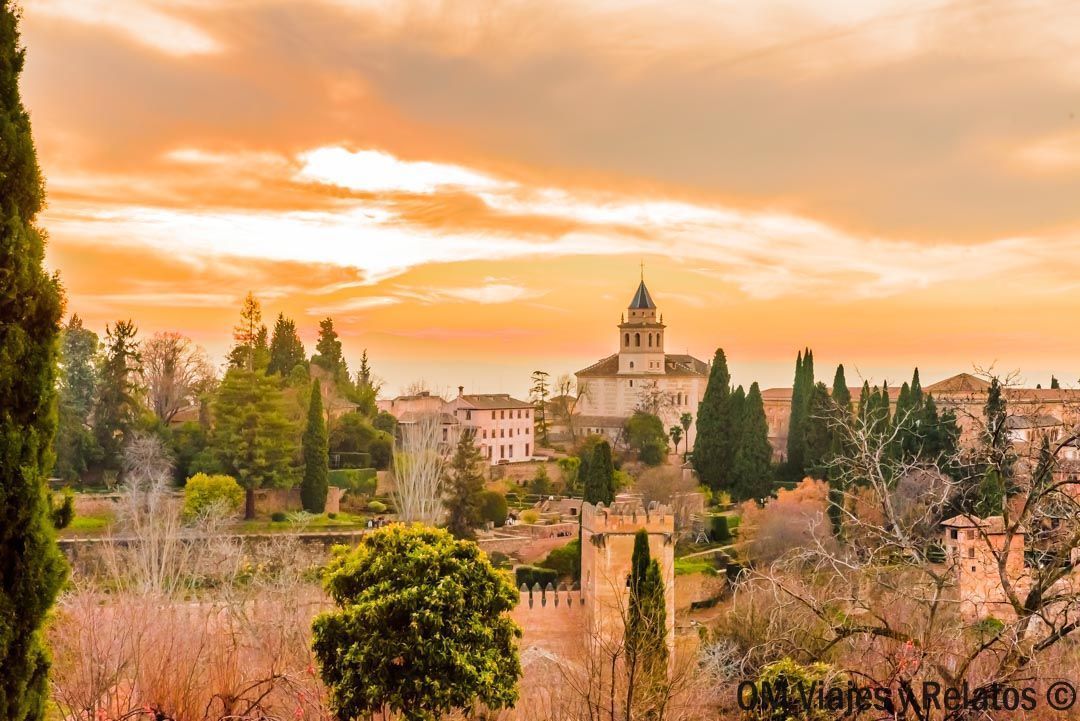 Granada-atardecer-Alhambra