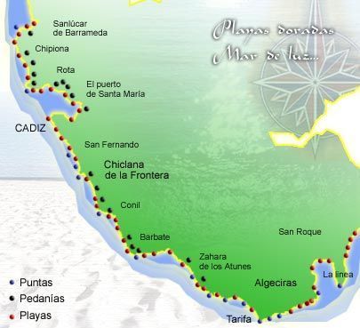 mapa-playas-de-cádiz