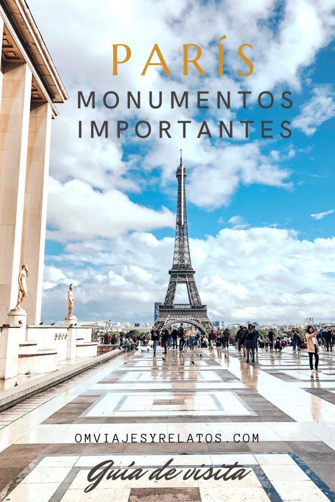 MONUMENTOS IMPORTANTES DE PARÍS