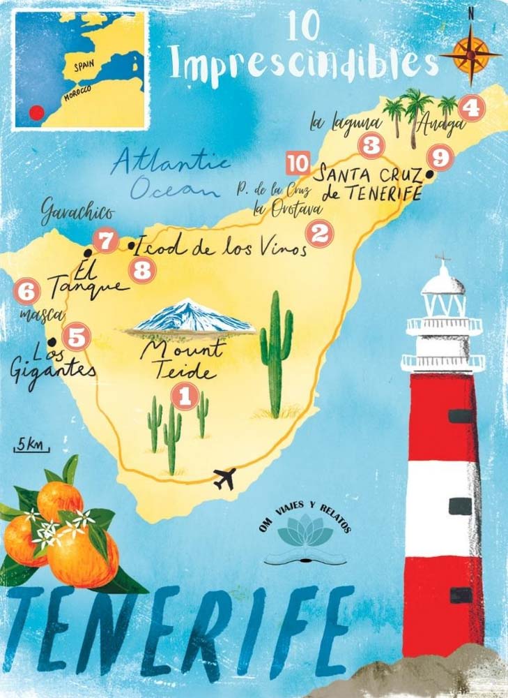 mapa-Tenerife-imprescindibles