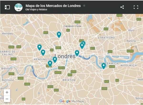 mapa-google-los-mercados-de-Londres