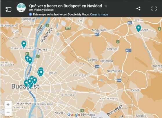 mapa-google-qué-ver-hacer-Budapest-navidad
