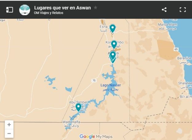 mapa-google-que-ver-en-Aswan