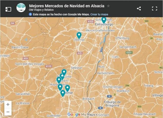mapa-google-mejores-mercados-de-navidad-en-Alsacia