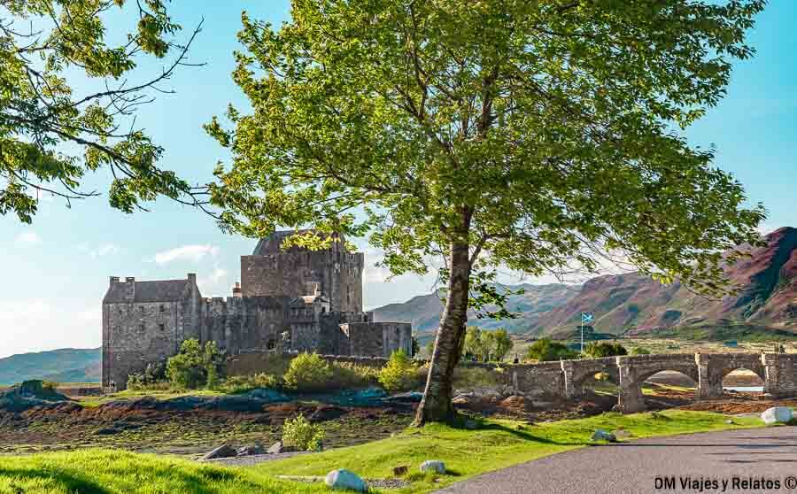 como-visitar-el-castillo-de-Eilean-Donan-en-Escocia-foto-del-parking