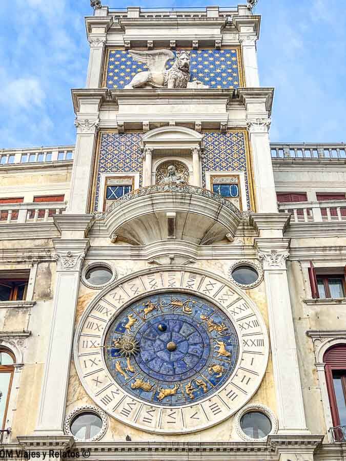 3 dias en Venecia: Torre dell Orologio